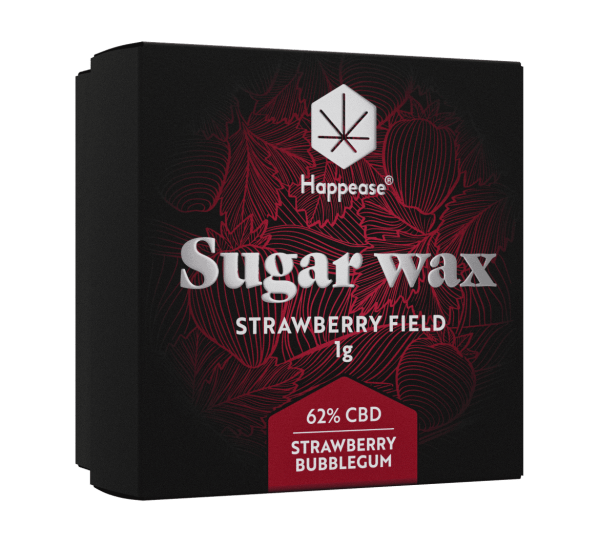 Happease Sugar Wax Strawberry Field