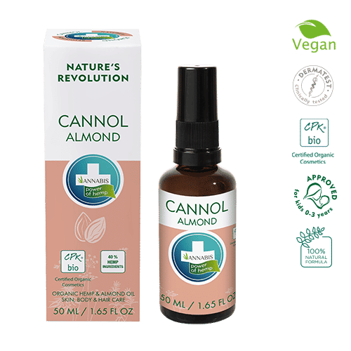 Annabis cannol almond oil