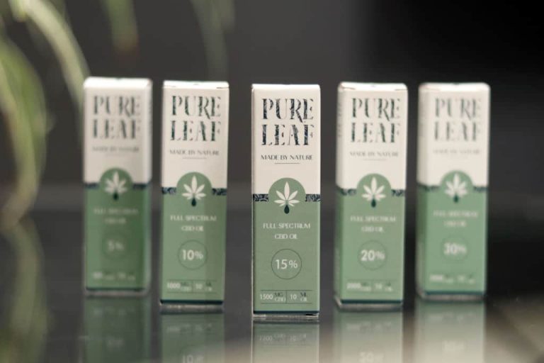 Huile de CBD full spectrum pure leaf