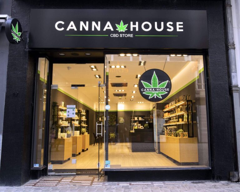 façade magasin Cannahouse - Rue des fripiers 19 - 1000 Bruxelles