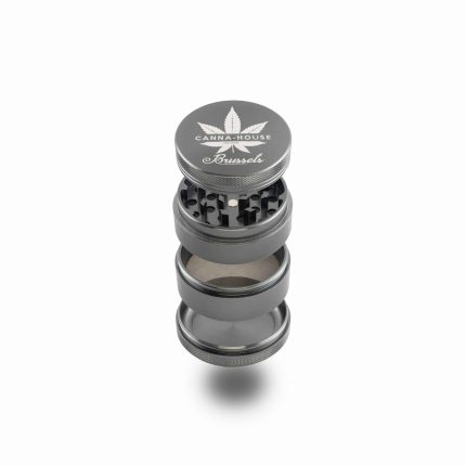 Grey cannahouse grinder