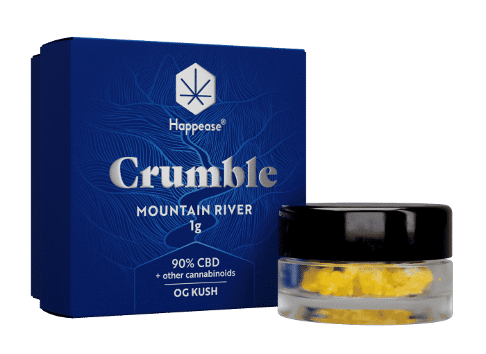 Happease Crumble Mountain River CBD
