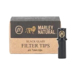 Marley Glass filter Black - 7mm - 6 pack