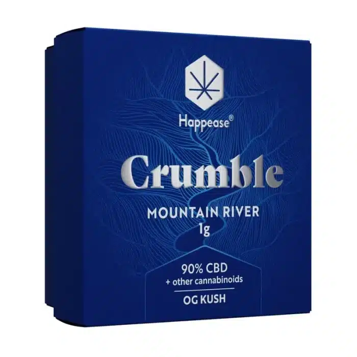 Og Kush Crumble - Happease Extract Mountain River - 90% CBD 1g