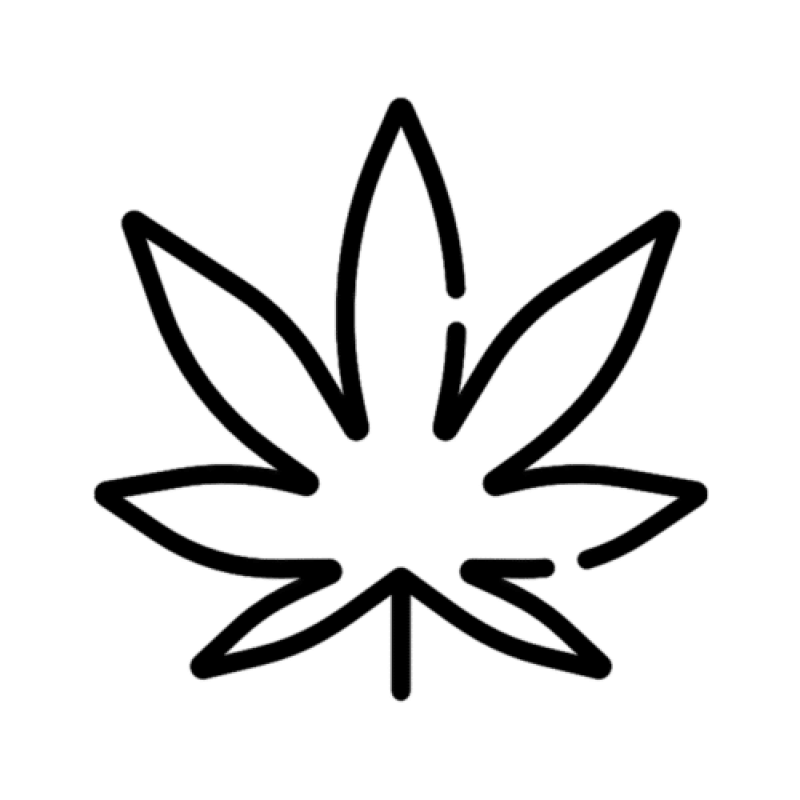 Picto fleurs de cbd Pictogramme de Fleurs de CBD